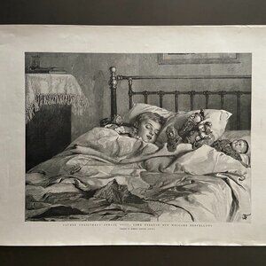 Robert Barnes, Woodcut Engraving, Antique Print